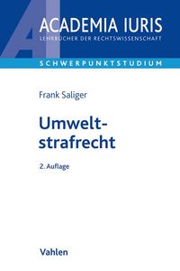 Produktbild: Umweltstrafrecht