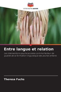 Produktbild: Entre langue et relation