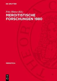 Produktbild: Meroitistische Forschungen 1980