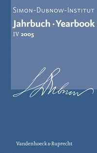 Produktbild: Jahrbuch des Simon-Dubnow-Instituts / Simon Dubnow Institute Yearbook IV/2005
