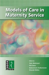 Produktbild: Models of Care in Maternity Services