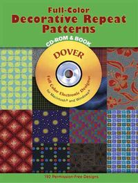 Produktbild: Full-Color Decorative Repeat Patterns with CDROM