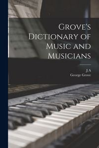 Produktbild: Grove's Dictionary of Music and Musicians