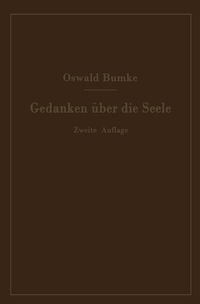 Produktbild: Gedanken &uuml;ber die Seele