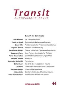 Produktbild: Transit 44. Europ&auml;ische Revue