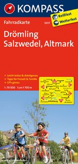 Produktbild: KOMPASS Fahrradkarte 3037 Dr&ouml;mling - Salzwedel - Altmark 1:70.000
