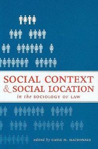 Produktbild: Social Context and Social Location in the Sociology of Law
