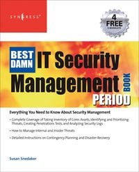 Produktbild: The Best Damn IT Security Management Book Period