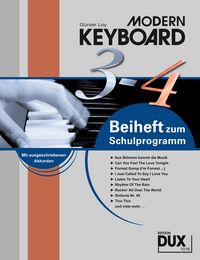 Produktbild: Modern Keyboard, Beiheft 3-4