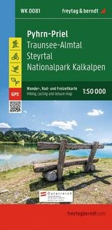 Produktbild: freytag & berndt Wanderkarte WK 0081 Pyhrn-Priel, Traunsee-Almtal - Steyrtal - Nationalpark Kalkalpen 1:50.000