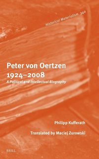 Produktbild: Peter Von Oertzen 1924-2008