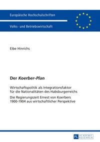 Produktbild: Der &laquo;Koerber-Plan&raquo;