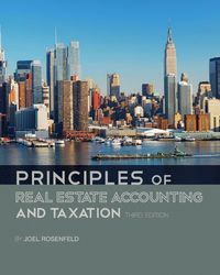 Produktbild: Principles of Real Estate Accounting and Taxation
