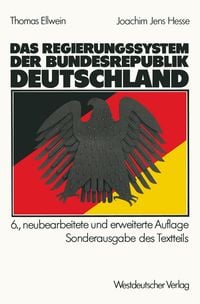 Produktbild: Das Regierungssystem der Bundesrepublik Deutschland