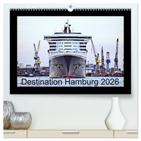 Produktbild: Destination Hamburg 2026 (High Quality Premium Wall Calendar 2026 DIN A2 landscape),CALVENDO 12 Month Wall Calendar
