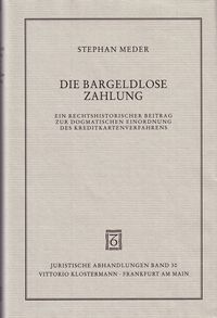 Produktbild: Die bargeldlose Zahlung