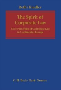 Produktbild: The Spirit of Corporate Law