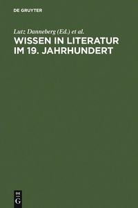 Produktbild: Wissen in Literatur im 19. Jahrhundert