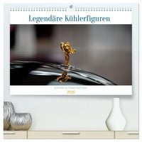 Produktbild: Legend&auml;re K&uuml;hlerfiguren &ndash; Zeitreise in Chrom und Glanz (hochwertiger Premium Wandkalender 2026 DIN A2 quer), Kunstdruck in Hochglanz