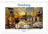Produktbild: Duisburg. Moderne und Klassische Ansichten. (Wandkalender 2026 DIN A4 quer), CALVENDO Monatskalender