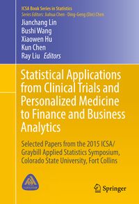 Produktbild: Statistical Applications from Clinical Trials and Personalized Medicine to Finance and Business Analytics