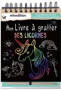 Produktbild: Mon livre &agrave; gratter des licornes