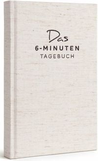 Produktbild: Spenst, D: 6-Minuten-Tagebuch - Ein Buch, das dein Leben ver