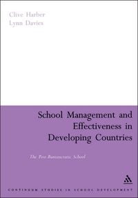 Produktbild: School Management and Effectiveness in Developing Countries
