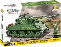 Bild vom Artikel COBI Historical Collection 2276 - Sherman IC Firefly Hybrid, Panzer, WWII, Bauset vom Autor 