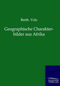 Produktbild: Geographische Charakterbilder aus Afrika