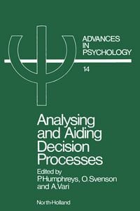 Produktbild: Analysing and Aiding Decision Processes