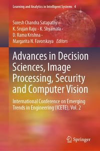 Produktbild: Advances in Decision Sciences, Image Processing, Security and Computer Vision