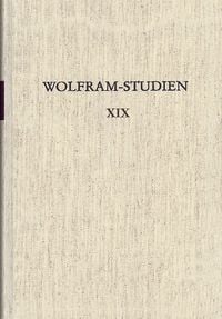 Produktbild: Wolfram-Studien XIX