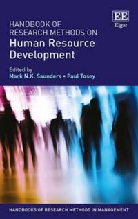 Produktbild: Handbook of Research Methods on Human Resource Development