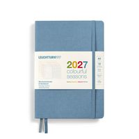 Produktbild: Wochenkalender & Notizbuch Dotted Medium (A5) 2027, Colourful Seasons, Winter, Deutsch