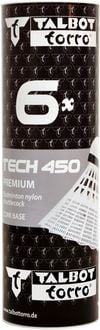 Produktbild: Badm.-Ball TECH 450 Korb:white, Speed red/fast, 6pcs.Tube