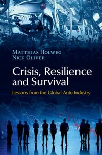 Produktbild: Crisis, Resilience and Survival