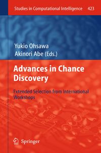 Produktbild: Advances in Chance Discovery