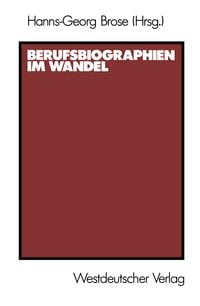 Produktbild: Berufsbiographien im Wandel