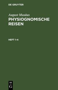 Produktbild: Physiognomische Reisen. Heft 1-4