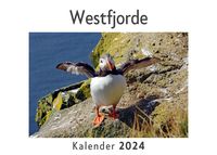 Produktbild: Westfjorde (Wandkalender 2024, Kalender DIN A4 quer, Monatskalender im Querformat mit Kalendarium, Das perfekte Geschenk)