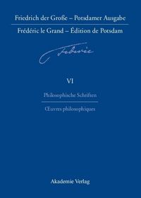Produktbild: Philosophische Schriften - Oeuvres philosophiques