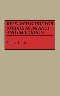Produktbild: Research Guide for Studies in Infancy and Childhood