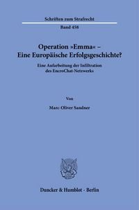 Produktbild: Operation "Emma" &ndash; Eine Europ&auml;ische Erfolgsgeschichte?