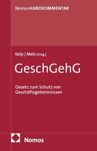 Produktbild: Gesetz zum Schutz von Gesch&auml;ftsgeheimnissen: GeschGehG