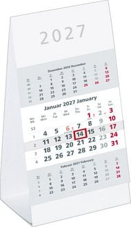 Produktbild: 3-Monats-Aufstellkalender 2027