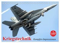 Produktbild: Kriegstechnik. Kampfjet-Impressionen (Tischkalender 2026 DIN A5 quer), CALVENDO Monatskalender