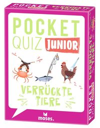 Produktbild: Pocket Quiz junior Verr&uuml;ckte Tiere