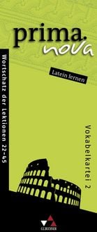 Produktbild: prima.nova Latein lernen / prima.nova Vokabelkartei 2