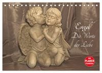 Produktbild: Engel - Die Worte der Liebe (Tischkalender 2026 DIN A5 quer), CALVENDO Monatskalender